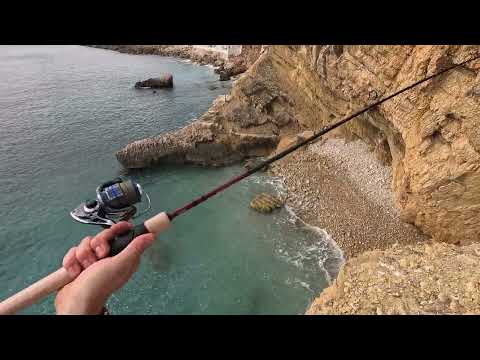 Lure fishing in spain