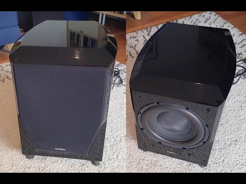 Yiden SW-100 100W active subwoofer test and teardown