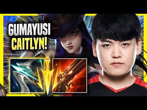 GUMAYUSI IS READY FOR CAITLYN! - T1 Gumayusi Plays Caitlyn ADC vs Varus! | Season 2022