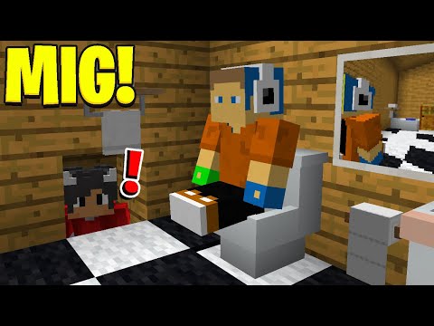 Pranker Laust Under Hans Hus I Minecraft!