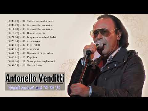 Le 50 migliori canzoni di Antonello Venditti - Antonello Venditti Greatest Hit 2020