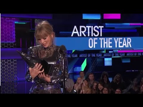 Taylor Swift Wins Artist of the Year - AMAs 2018