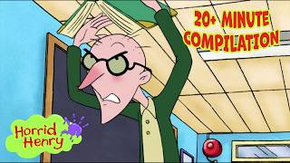 Epic Plane Battle! Dad Gets KNOCKED OUT?! | Horrid Henry | Season 2 - Clip Compilation | 20+ MINS
