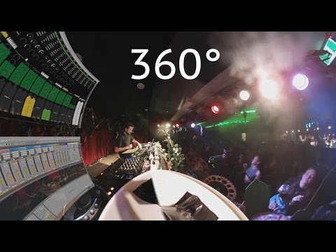 Tom Cosm Live at Psyfari After Party 2016 (360°)