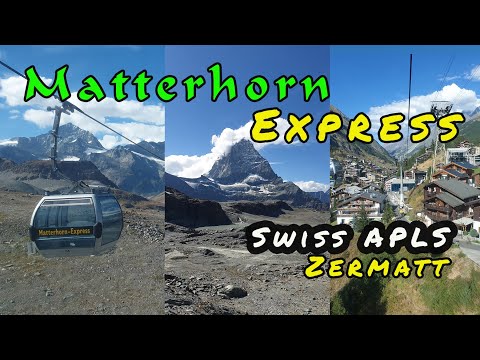 Zermatt Gondola Matterhorn Express und Crystal Ride Reisen in den Schweizer Alpen