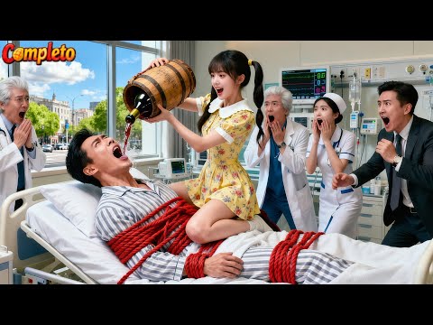 CEO Enfermedad Terminal Sin Cura! hasta que Chica Rural lo Ata, le Da 3Kilos de Licor&lo Cura! Amor!