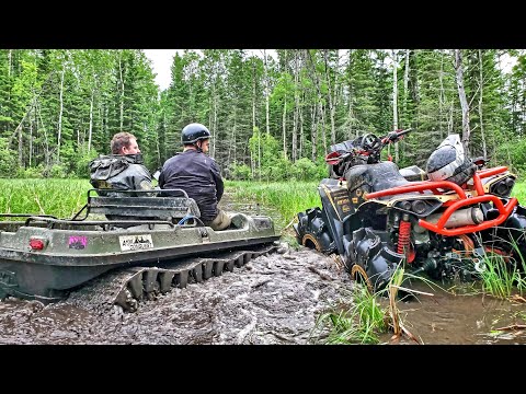 Argo vs ATV's Greasy Clay Hole