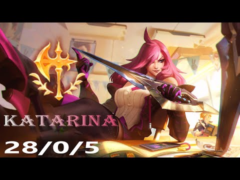 S+ CONQUEROR BATTLE ACADEMIA KATARINA MID | New Build & Runes | League Of Legends