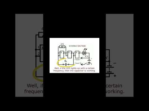 Electrolytic capacitor tester