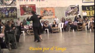 JIMENA HOEFFNER y FERNANDO CARRASCO Bailando el Vals POBRE FLOR en la MILONGA del MORAN