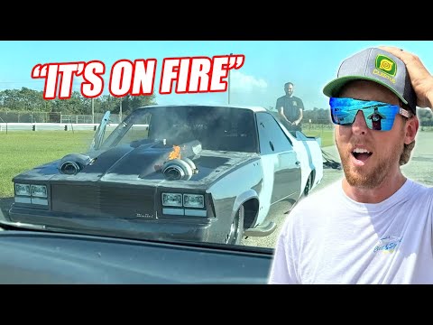 Our Brand New Racecar Caught on Fire...