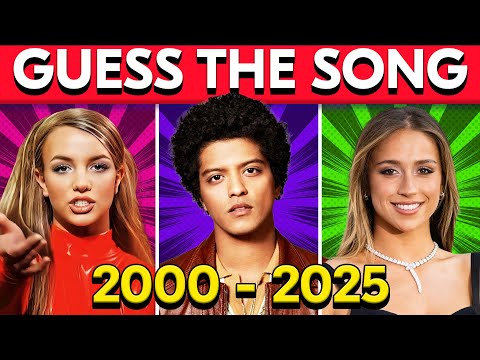 Guess the Song 🎤 Most Popular Songs 2000-2025 🎵 Music Quiz