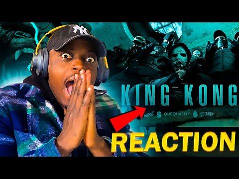 KABE RAPPING IN FRENCH 🤯??? Kabe - KING KONG  (REAKCJA!!!)