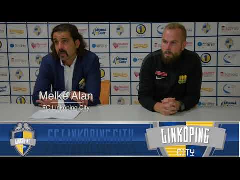 Presskonferens efter FC Linköping City - Arameisk-Syrianska IF (2018-08-27)