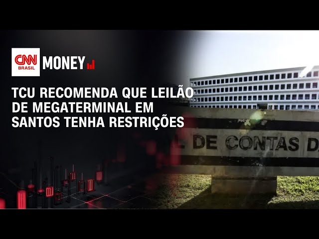TCU recomenda que leilão de megaterminal em Santos tenha restrições | MORNING CALL