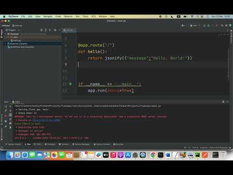 Create Hello World Flask Python Api Get And Post Tutorial Very Easy Tutorial