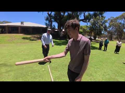 DOWN UNDER - a casual game of Aunt Sally from Australia. Dec 2025