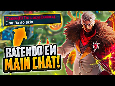 NEVER CHAT UNTIL THE MATCH IS OVER! YU ZHONG NEW SKIN | MOBILE LEGENDS