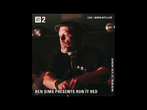 BEN SIMS pres RUN IT RED 118. JAN 2025
