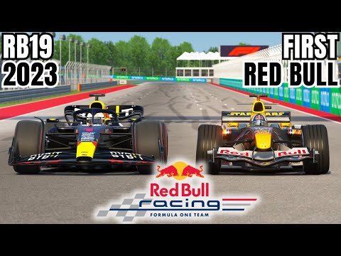 The Red Bull's FIRST F1 CAR VS The 2023 RB19