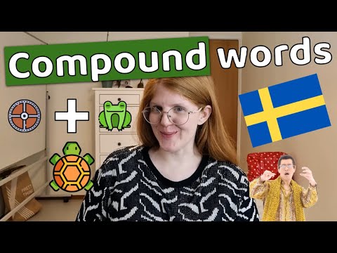 Compound Swedish words - Sammansatta ord