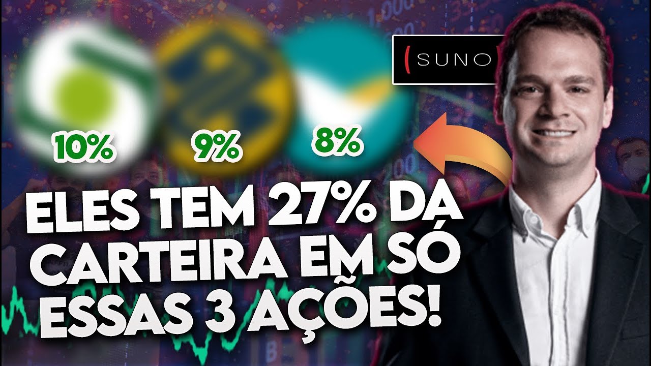 Conheça as 10 MAIORES POSIÇÕES da SUNO! (Onde TIAGO REIS investiu em JUNHO?) - TOP 10