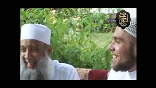 صورة لقاء خاص: أول شاب أسلم علي يد الشيخ الحويني