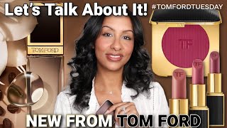 What’s New in Beauty 2025 Tom Ford Architecture Radiance Foundation, Black Orchid Blush & Lipsticks