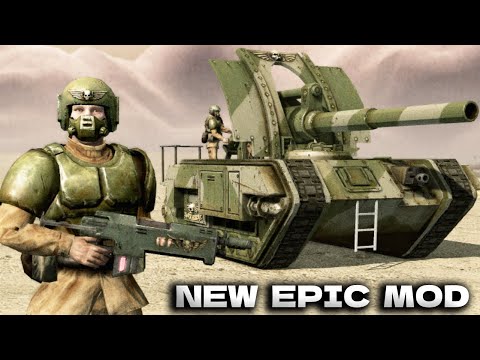 MEN OF WAR: WARHAMMER 40K MOD ▶ Imperial Guard vs Tau Empire
