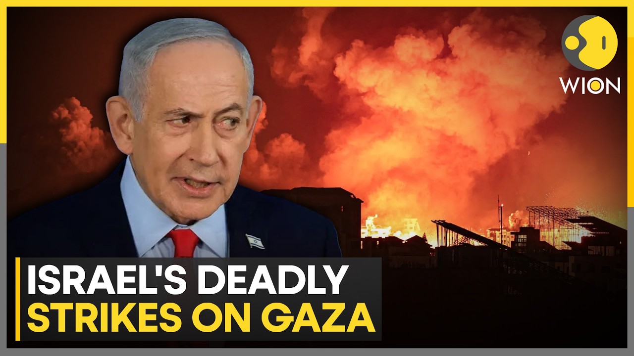 Israel-Gaza War: Israeli Strikes Kill 6, Wound 14 In Gaza | WION News