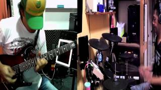 Beyond The Door - Vinnie Moore cover Guitar & Drums