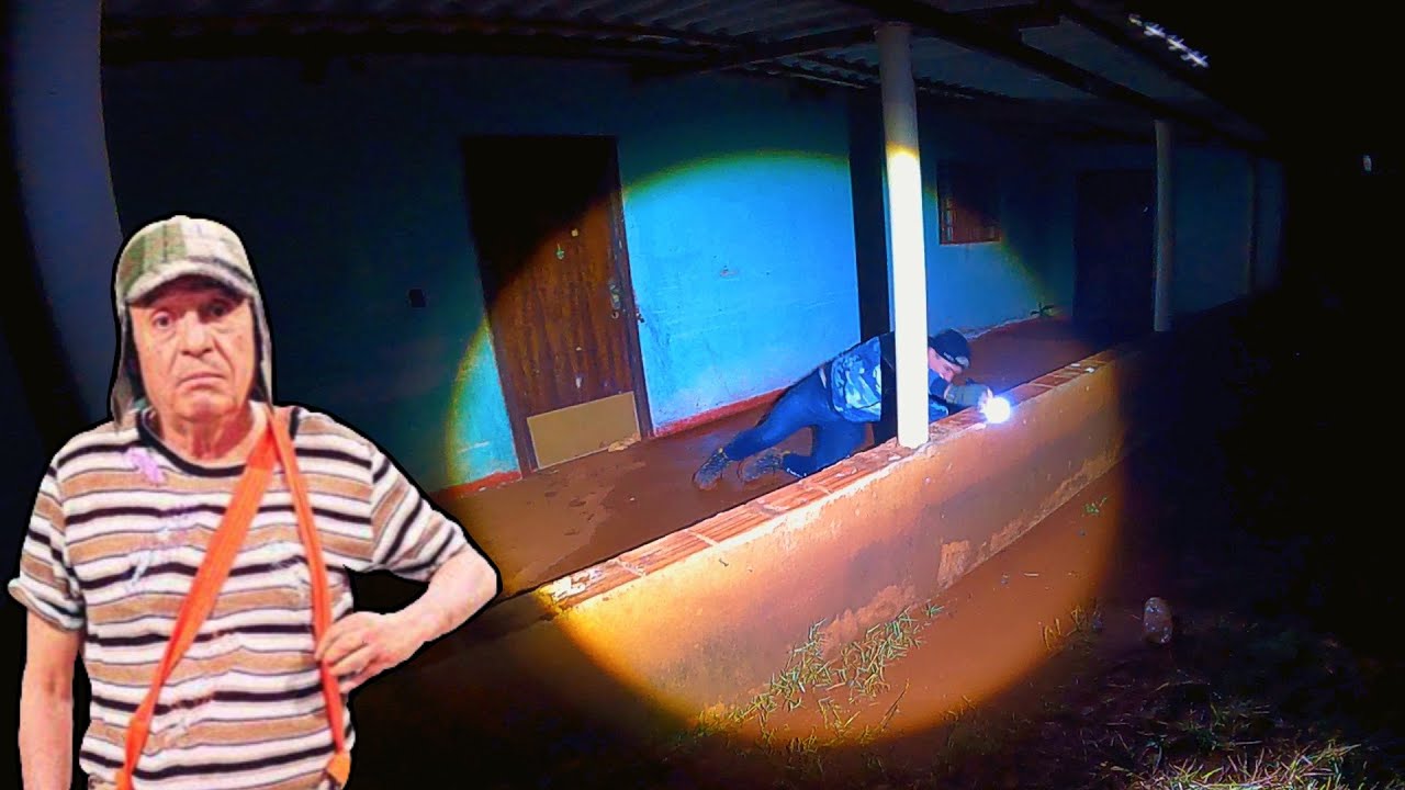 FUI RECEBIDO DESSA FORMA PELO CHAVES NA CASA DELE