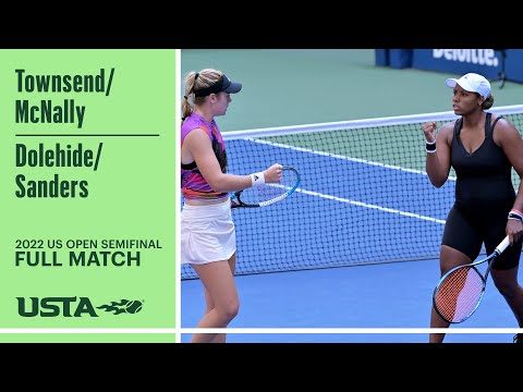 Townsend/McNally vs. Dolehide/Sanders Full Match | 2022 US Open Semifinal