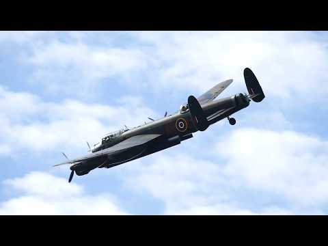 BBMF Lancaster first display practice of 2020