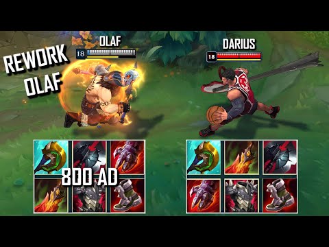 NEW OLAF vs DARIUS FULL BUILD FIGHTS & Best Moments!