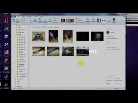 comment retrouver galerie photos windows