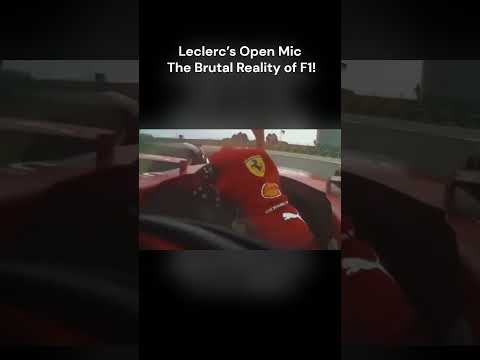 Leclerc’s Accidental Open Mic – The Brutal Physical Effort of F1!
