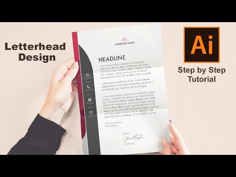 How to Design a Letterhead in Adobe Illustrator