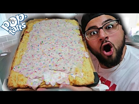 DIY GIANT POP TART!!