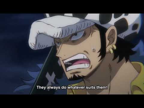 Luffy uses Red Hawk at Onigashima's Torii Gate One Piece