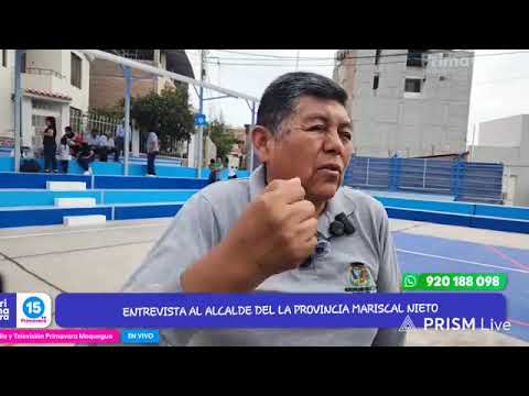 ENTREVISTA AL ALCALDE DEL LA PROVINCIA MARISCAL NIETO, 09/04/2026.