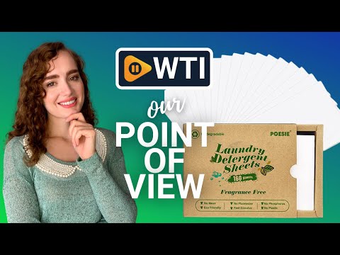 Poesie Laundry Detergent Sheets - WTI product video review