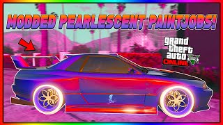 *EASY* MODDED PEARLESCENT PAINTJOB ON ANY CAR IN GTA 5 ONLINE! (SOLO Matte Pearlescent Glitch 1.59)