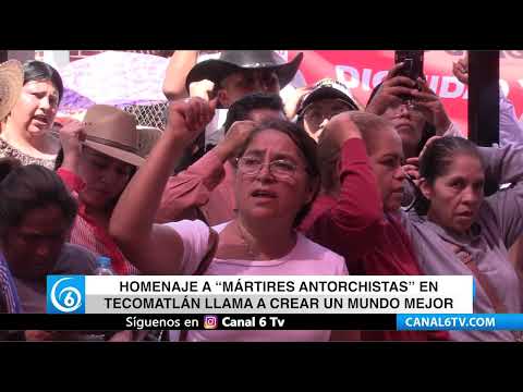 Homenaje a “Mártires Antorchistas” en Tecomatlán: Un llamado a la transformación social
