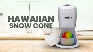 Hawaiian Snow Cone Machine Review | Shaved Ice Treats For Summer!