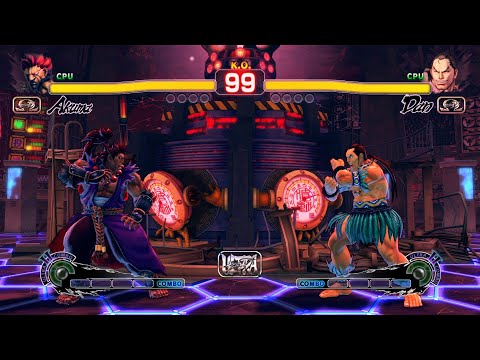 Akuma vs Dan! SF4 AI vs AI Mayhem!