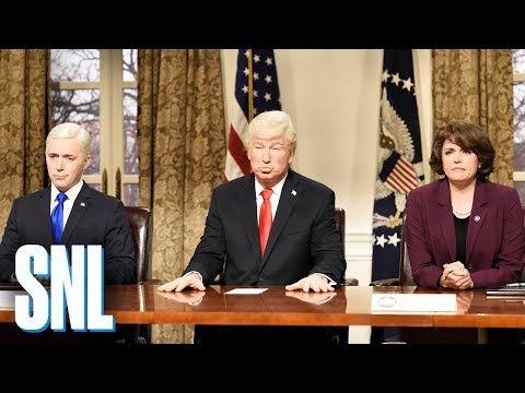 Presidential Address Cold Open - SNL