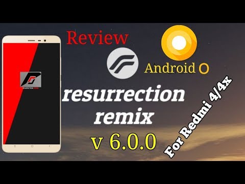 Resurrection remix OS v6.0.0 Android 8.1.0 for Redmi 4/4x | Review | bugless