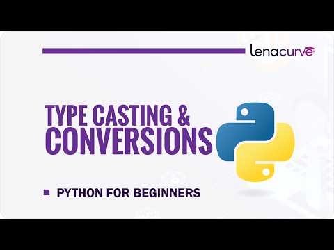 Python Basics 04 Type Casting Explained Convert Data Types Like A Proeducation Python