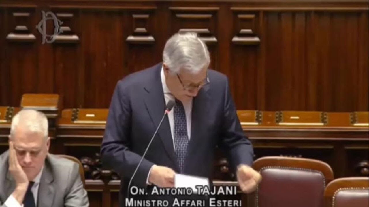 Board of Peace, Tajani: "Capisco le critiche ma non vedo quali siano le proposte alternative"